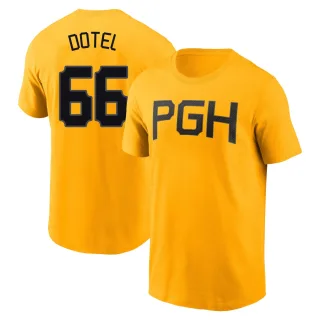 Men's Pittsburgh Pirates Wilber Dotel Gold 2023 City Connect T-Shirt
