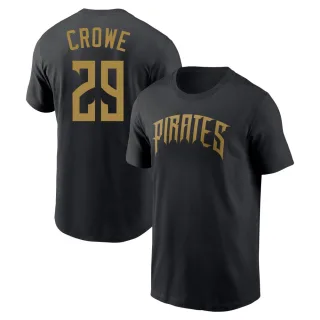 Youth Pittsburgh Pirates Wil Crowe Black 2026 City Connect T-Shirt